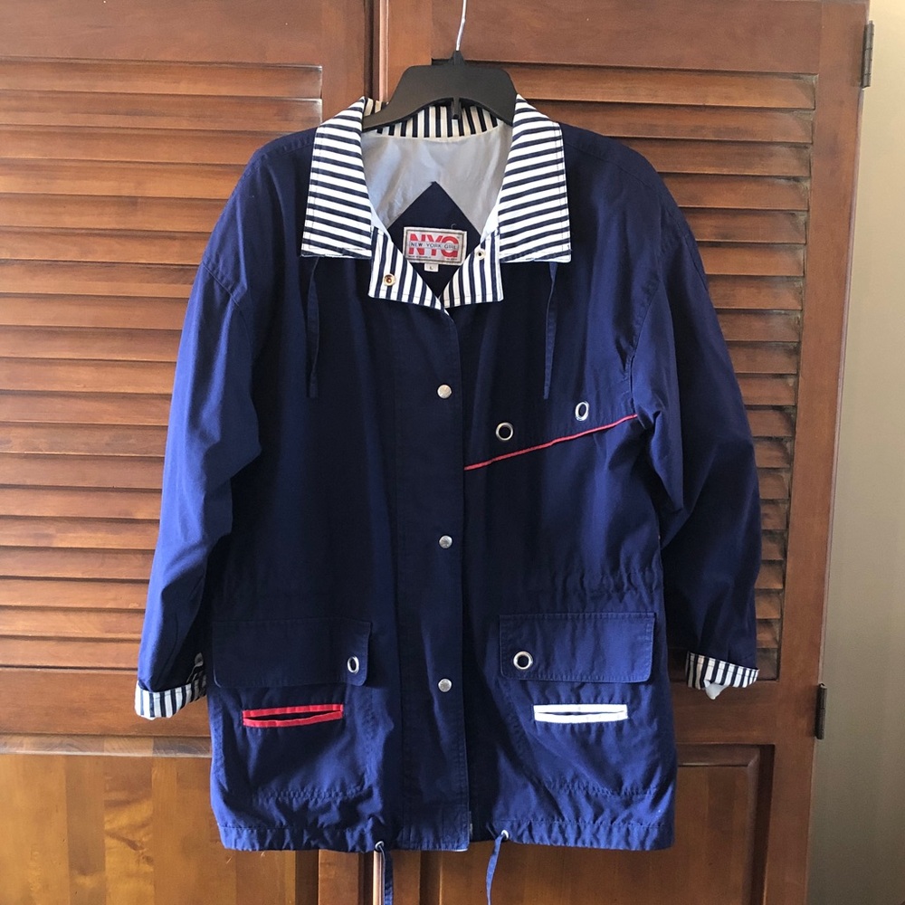 Nautical all weather jacket